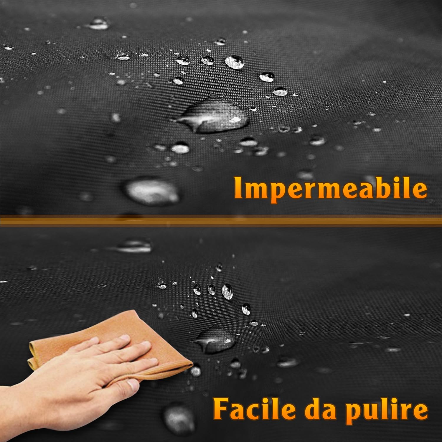 Alfheim Custodia per Baule Auto per Cani, Antistrappo e Impermeabile, Copertura del Sedile Posteriore per Cane Lavabile Antiscivolo con Protezione Laterale Universale per Auto, Camion, SUV