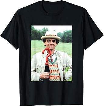 Doctor Who Sylvester McCoy The Silver Nemesis 1988 T-Shirt
