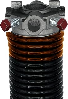 Easy Fix Hardware Garage Door Torsion Spring 273x2x36 | Left Hand Wound Replacement for Right Side of Garage Doors (Color Cone: Black)