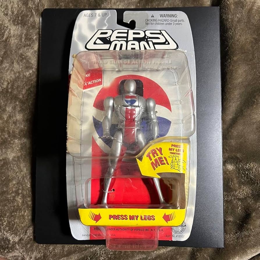 Amazon.co.jp: 98 Out of Print Pepsiman Headchange Action