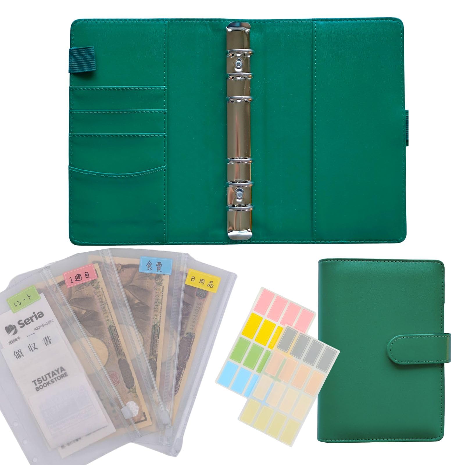 Amazon.co.jp: LUNAPORTO 家計管理 ファイル 現役ママFP推奨 家計簿