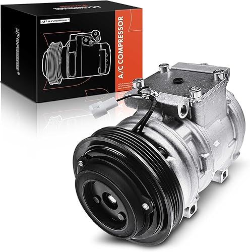 A-Premium Compresor de aire acondicionado con embrague compatible con Honda Civic 1999-2000, Civic del Sol y Acura EL Integra NSX