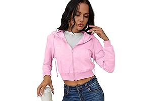 Trendy Pink Cropped Jacket