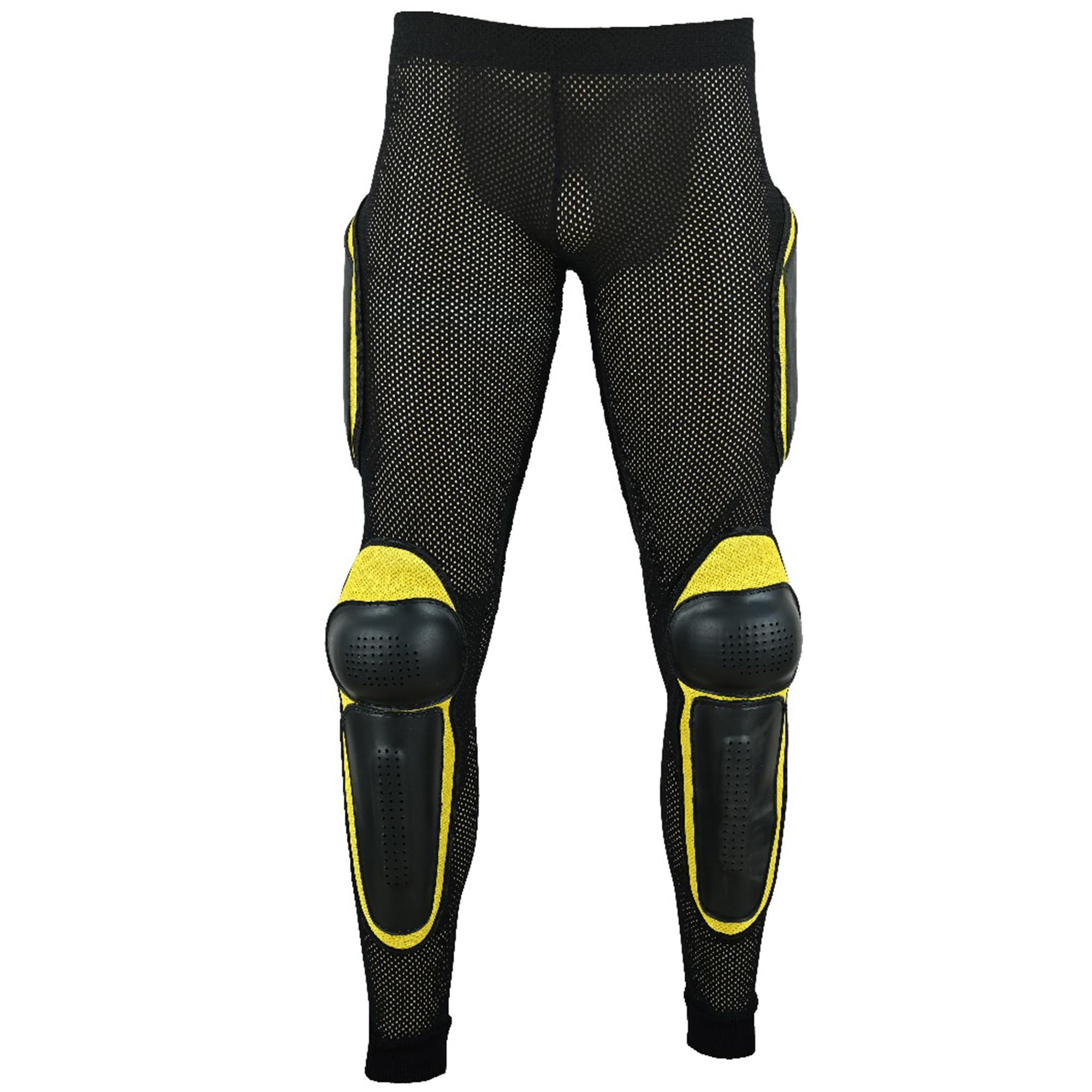 German Wear Schutz-Hosen für Erwachsene, atmungsaktive Stretch-Armor-Ausrüstung für Motorrad, Motocross und Skateboarding