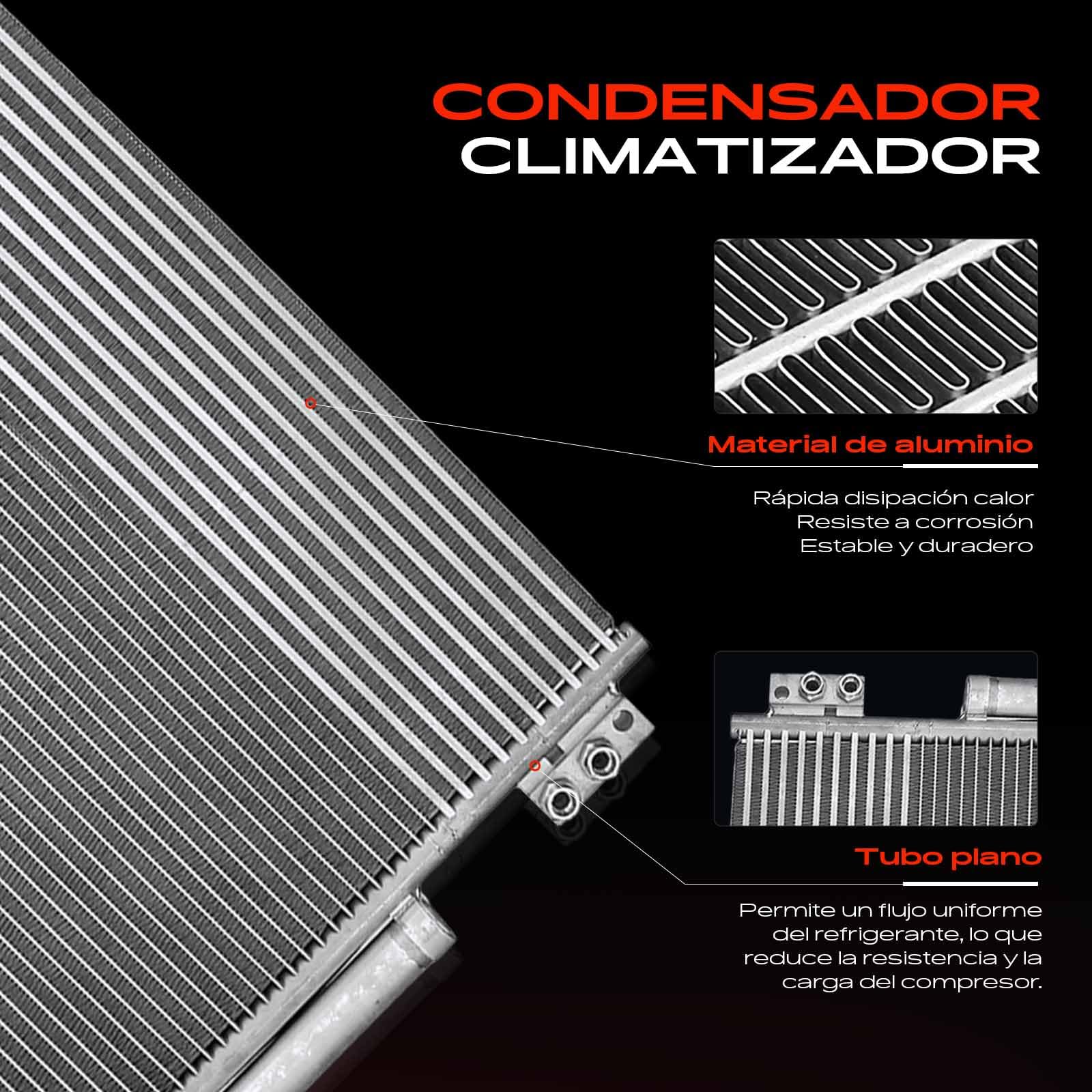 Frankberg Condensador del aire acondicionado 55038003AE