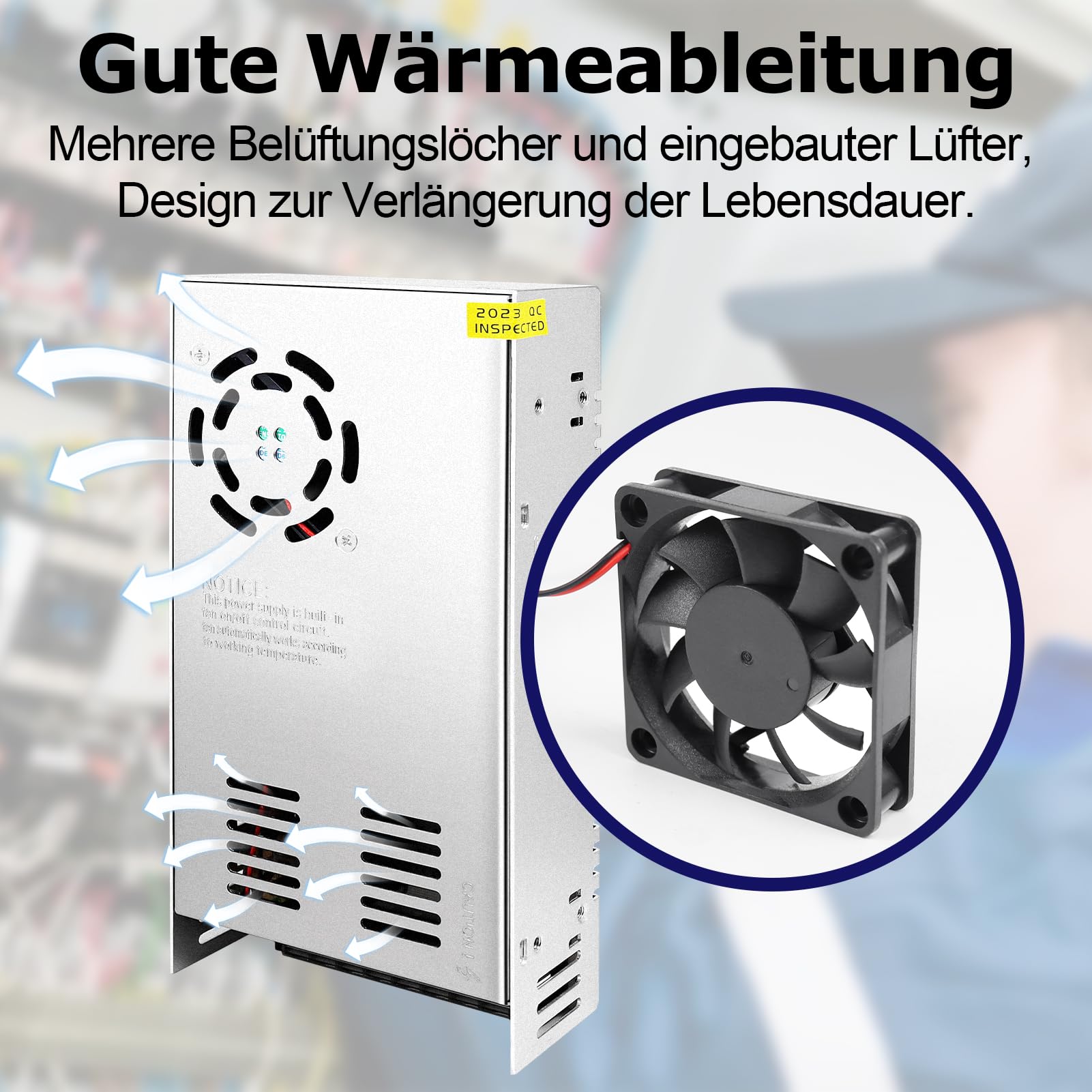 LightingWill Alimentatore di rete 24 V, 18,75 A, 450 W, trasformatore LED, trasformatore AC 230 V a DC 24 Volt, adattatore trasformatore per strisce LED, stampante 3D, CCTV, illuminazione a LED
