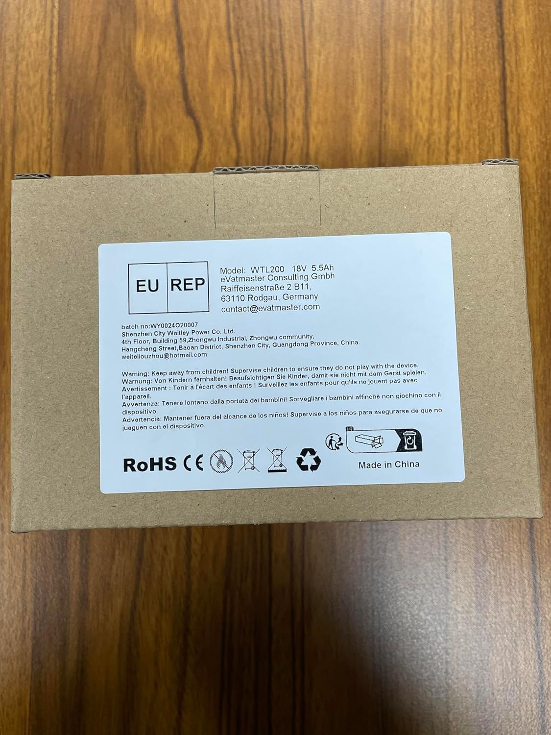 Powarobor DCB184 18 V 5,5 Ah Batería de Repuesto de Ion de Litio de Compatible con Dewalt 18V Herramientas eléctricas DCB182 DCB182 DCB183