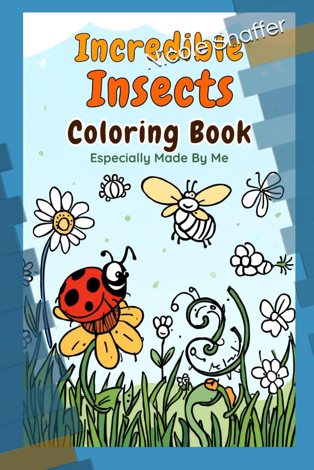 Coloring Book For Children: All About Insects