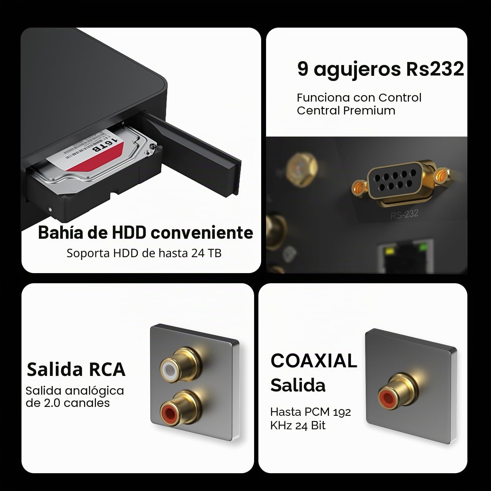 zidoo Z30 PRO-8K Reproductor multimedia Amlogic S928X-K Procesador 6G+64G,DV, HDR10+ Set parte superior Box,Android 11, BDMV/ISO,Bahía HDD