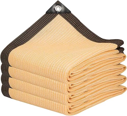 Miniatura 8 de Paño de sombra  Malla de malla con ojales, cubierta de privacidad para exteriores, patio, pérgola, jardín, terraza, toldo, trigo, tasa de sombreado