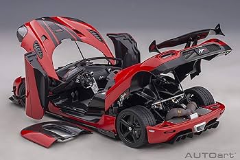 Amazon.co.jp: AUTOart 1/18 ケーニグセグ アゲーラ RS レッド