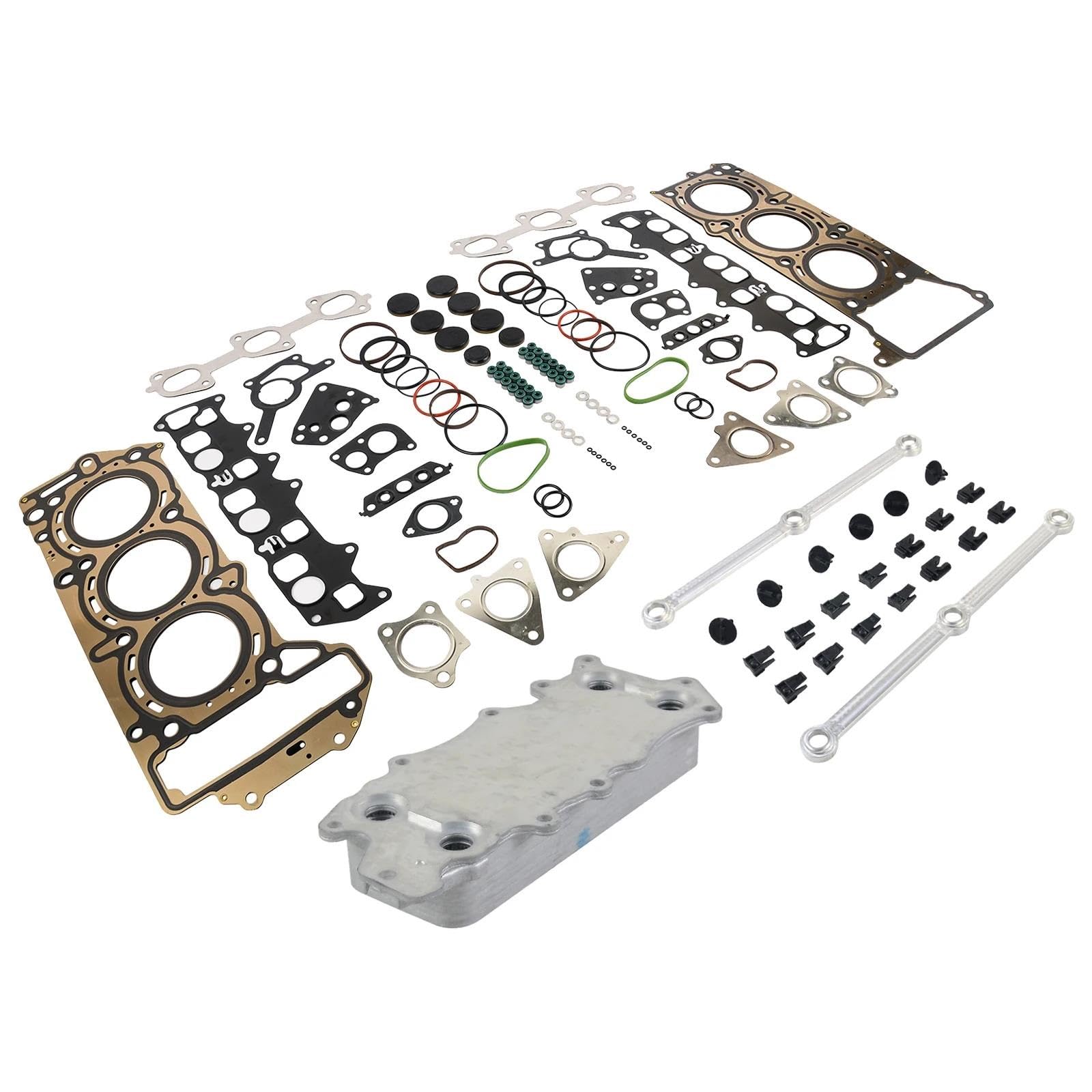 Kit Juntas Sellos Para Enfriador Aceite Juego Bielas Para Benz OM642 V6 280 320 350 CDI Juntas