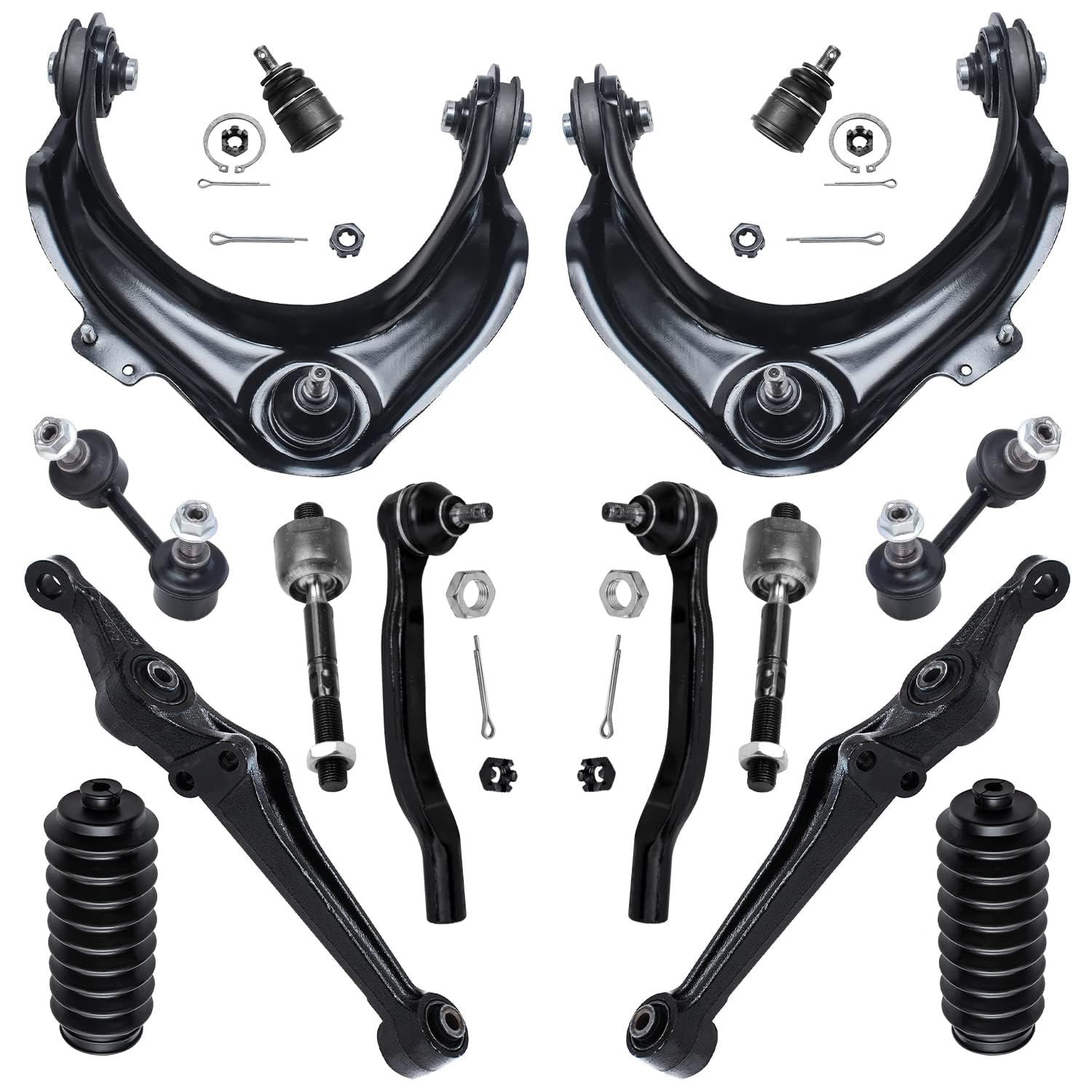 Detroit Axle - Front 14pc Suspension Kit for 1998-2002 Honda Accord