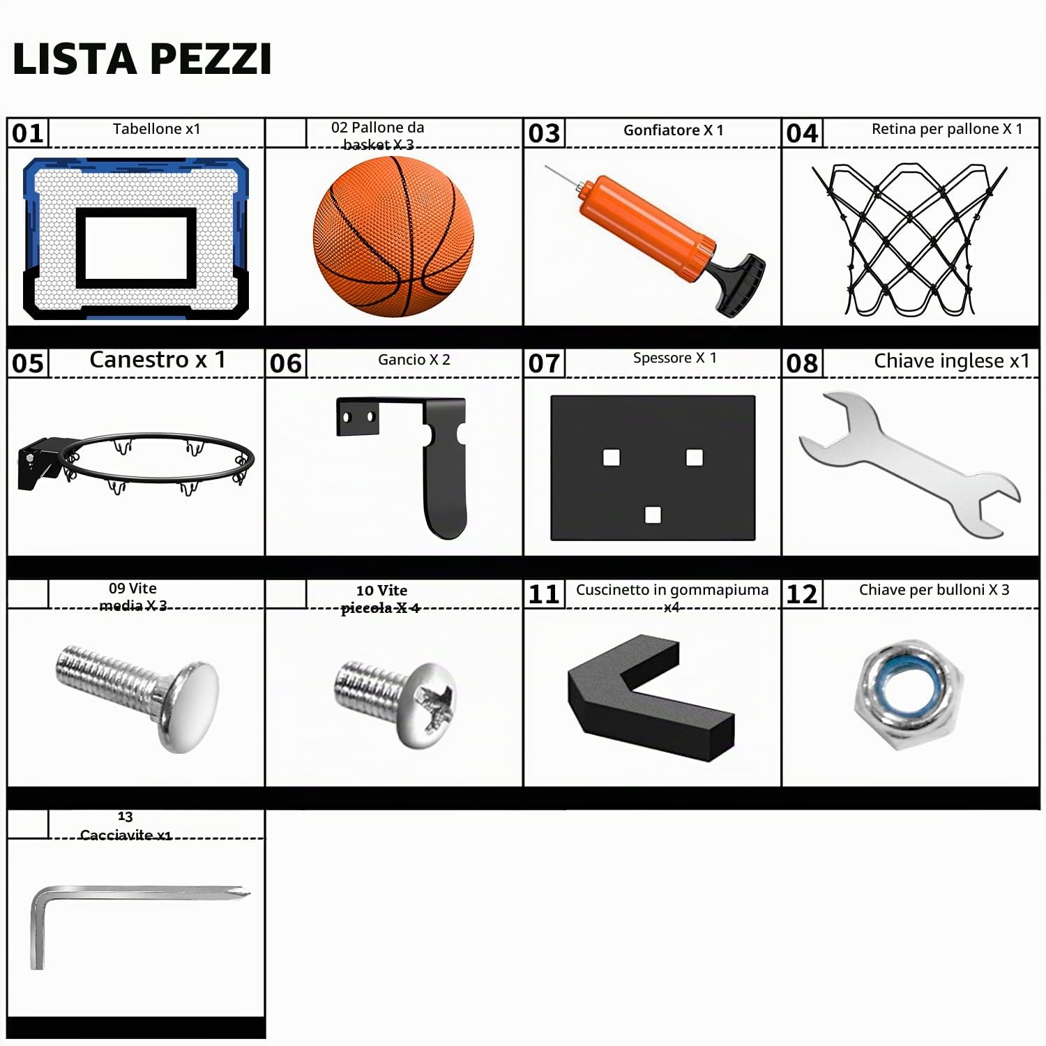 QDRAGON Mini Canestro Basket da Camera