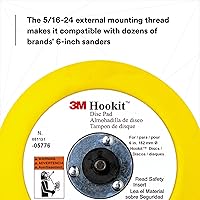 Vista 6 de Disco almohadilla 05779, 3M, Hookit 8 pulgadas., 6