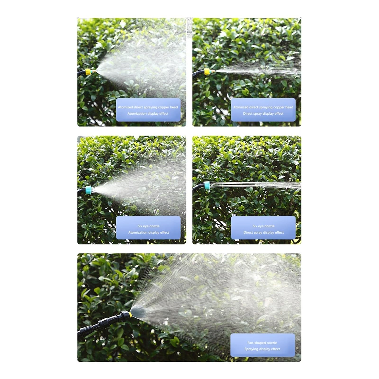 Spruzzatore elettrico, Spruzzatore elettrico for irrigazione posteriore con spruzzatore 8L/5L, strumento di for giardino agricolo ricaricabile atomizzatore ad alta pressione(5L Green C 4000mAh)