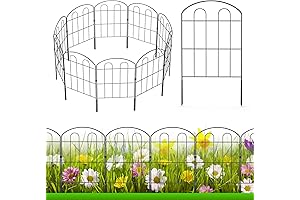 28 Pack Decorative Short Fencing: Enhancing Your Outdoor Landscape with Style and Functionality
