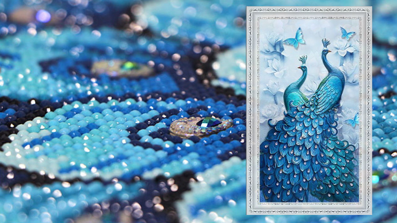 5D Dackel Diamantmalerei – DIY Diamantbild Set Für Erwachsene & Anfänger