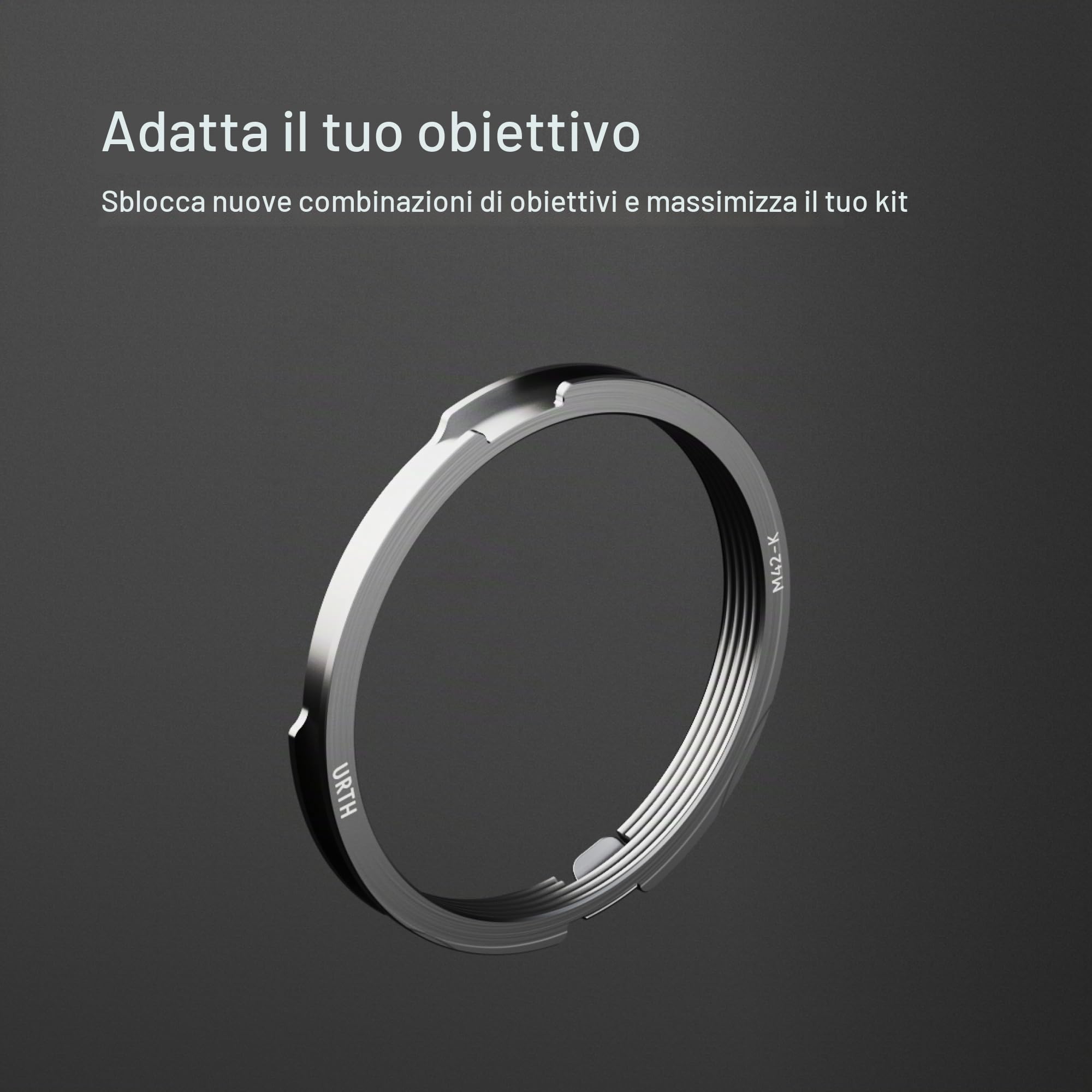 Neewer - Anillo en T con roscas M42 Compatible con cámaras y
