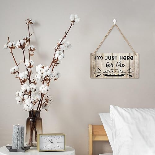 Vista 22 de Letrero decorativo para puerta delantera, decoración rústica de bienvenida de otoño para colgar en la pared, placas de madera para porche de granja