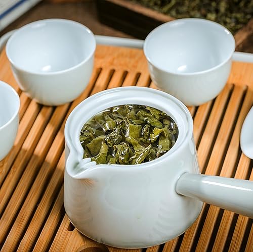 Miniatura 4 de HEACHI Té Oolong Hoja suelta de China TieGuanYin Té Verde Relajante5.0 onzas (5.01 oz) (Grado B)