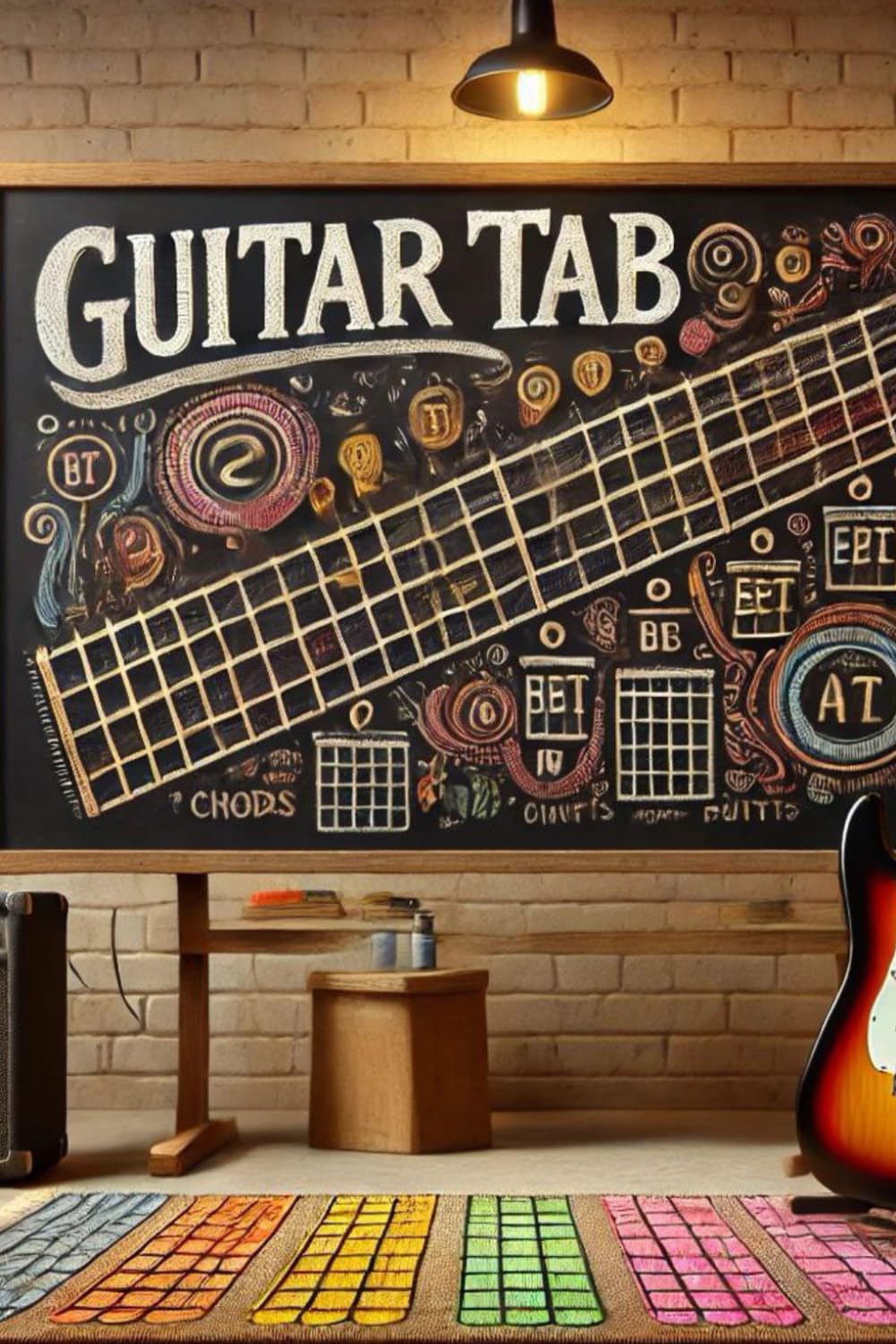 Tablature Guitare pas à pas pour maîtriser le Rock la Pop et le Blues