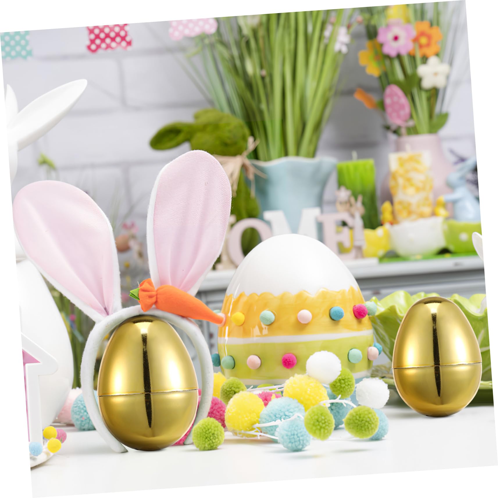 ERINGOGO 5 Set Uova Decorative da Uova Riempibili per Decorazioni Feste Pasquali Adorabili per Regali E Festeggiamenti 20 Pezzi * 5