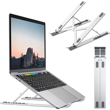 Support Ordinateur Portable En Alliage D'aluminium 10-17.3'', Support