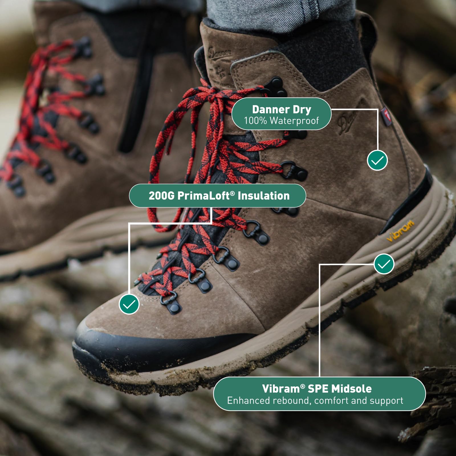 Danner 673399D Arctic 600 Side-Zip 7