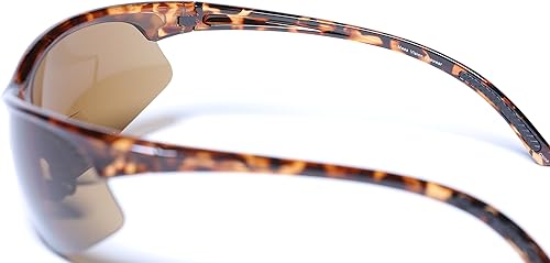 Miniatura 3 de Mass Vision 2 pares de lentes de sol ligeros polarizados bifocales deportivos para hombres y mujeres, 2 bolsas de microfibra incluidas