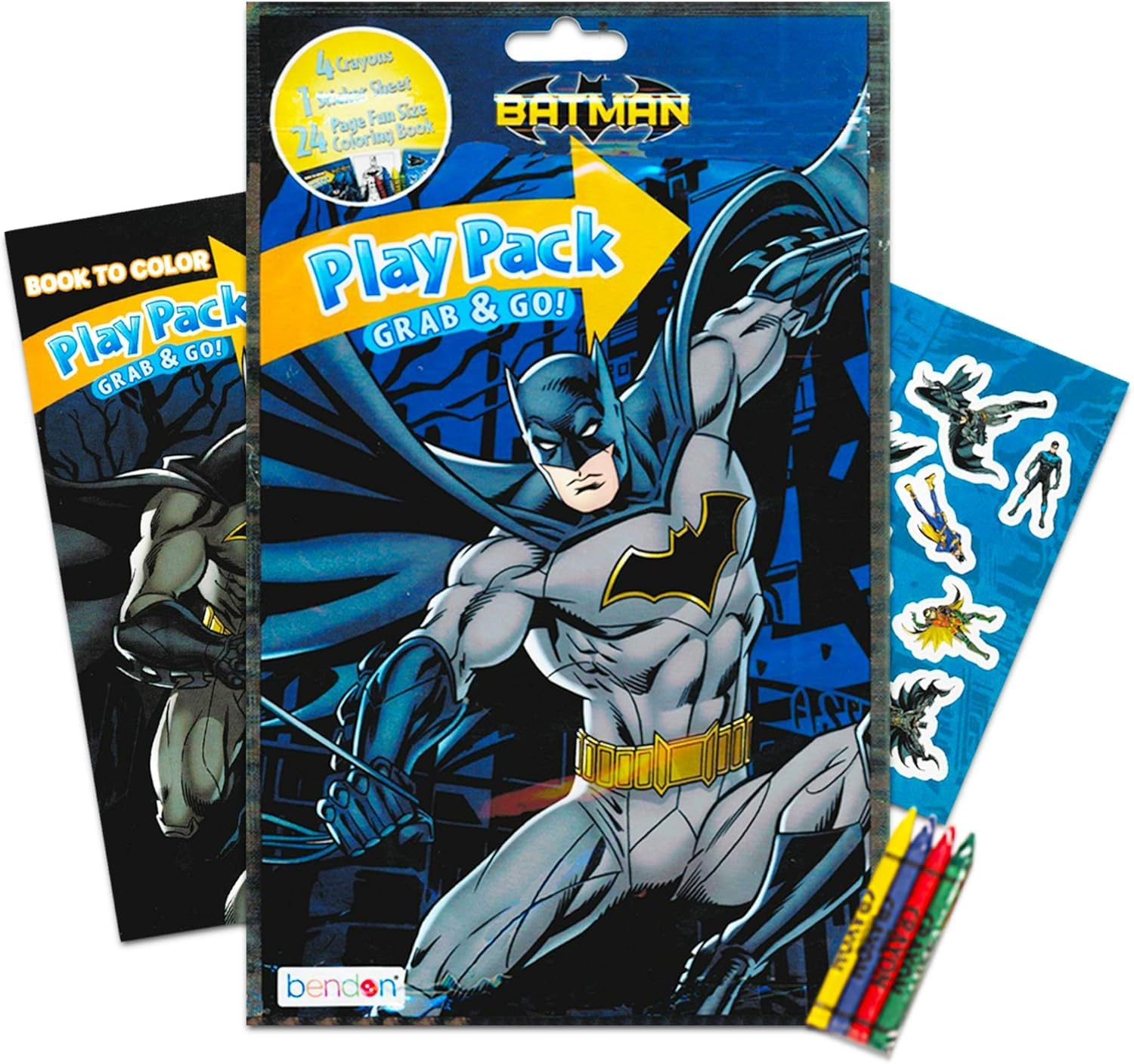 Disegno di Batman da colorare per bambini - Pagine Batman da Colorare