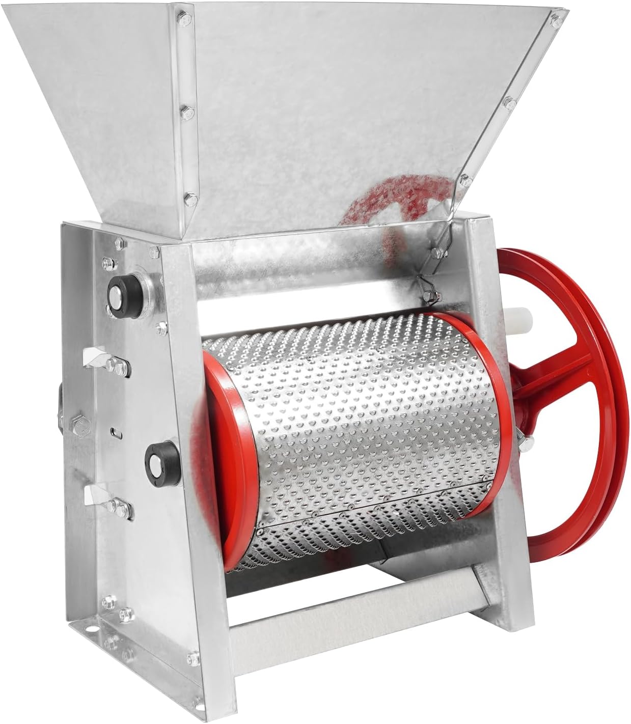 Coffee Bean Peeling Machine, Manual Coffees Bean Peeling Machines,Hand Crank Coffee Beans Shelling Machine with Handle,Commercial Beans Peeler for Cafes, Farms