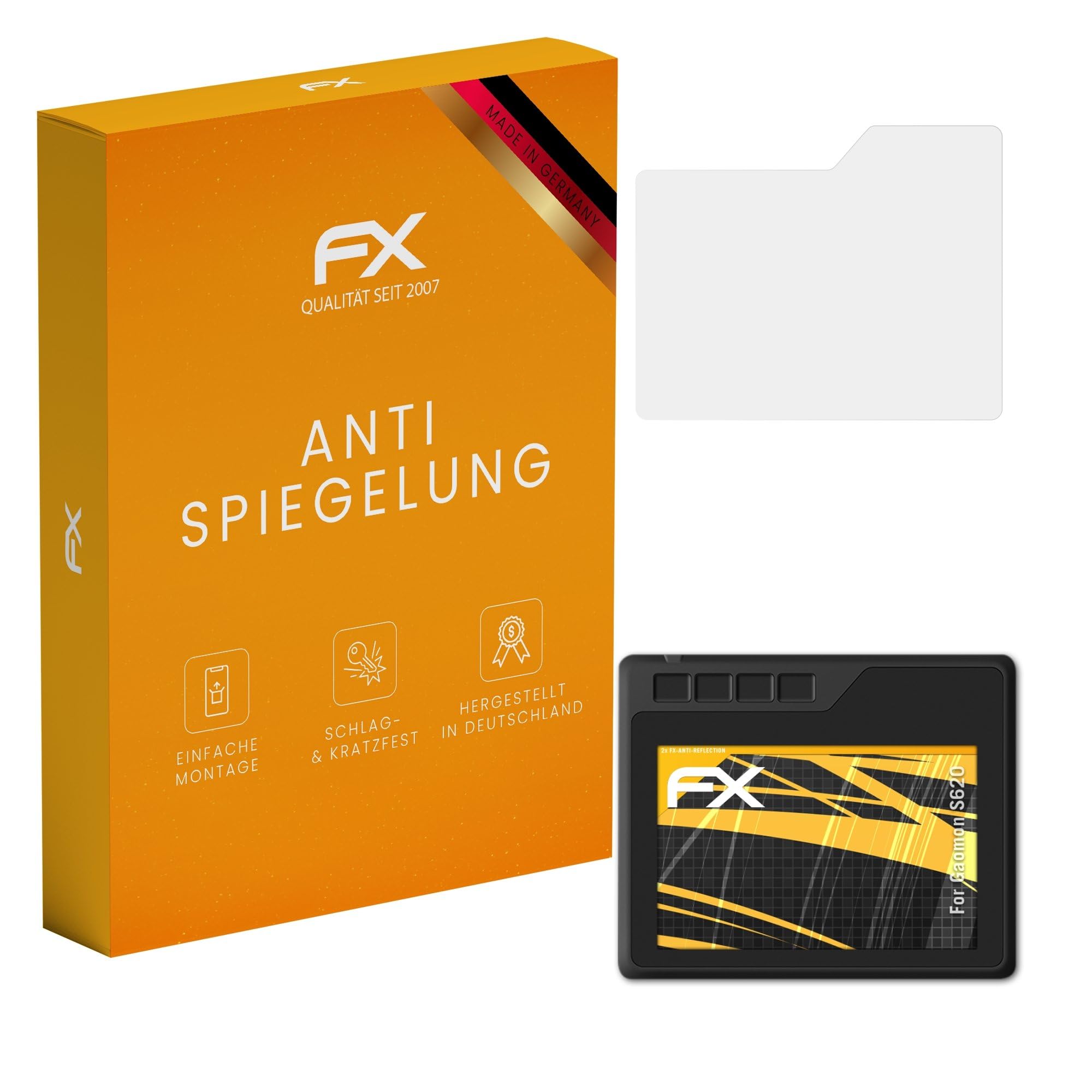AtFoliX 2x Displayfolie Für Gaomon M10K PRO Schutzfolie Matt&stoßfest Folie