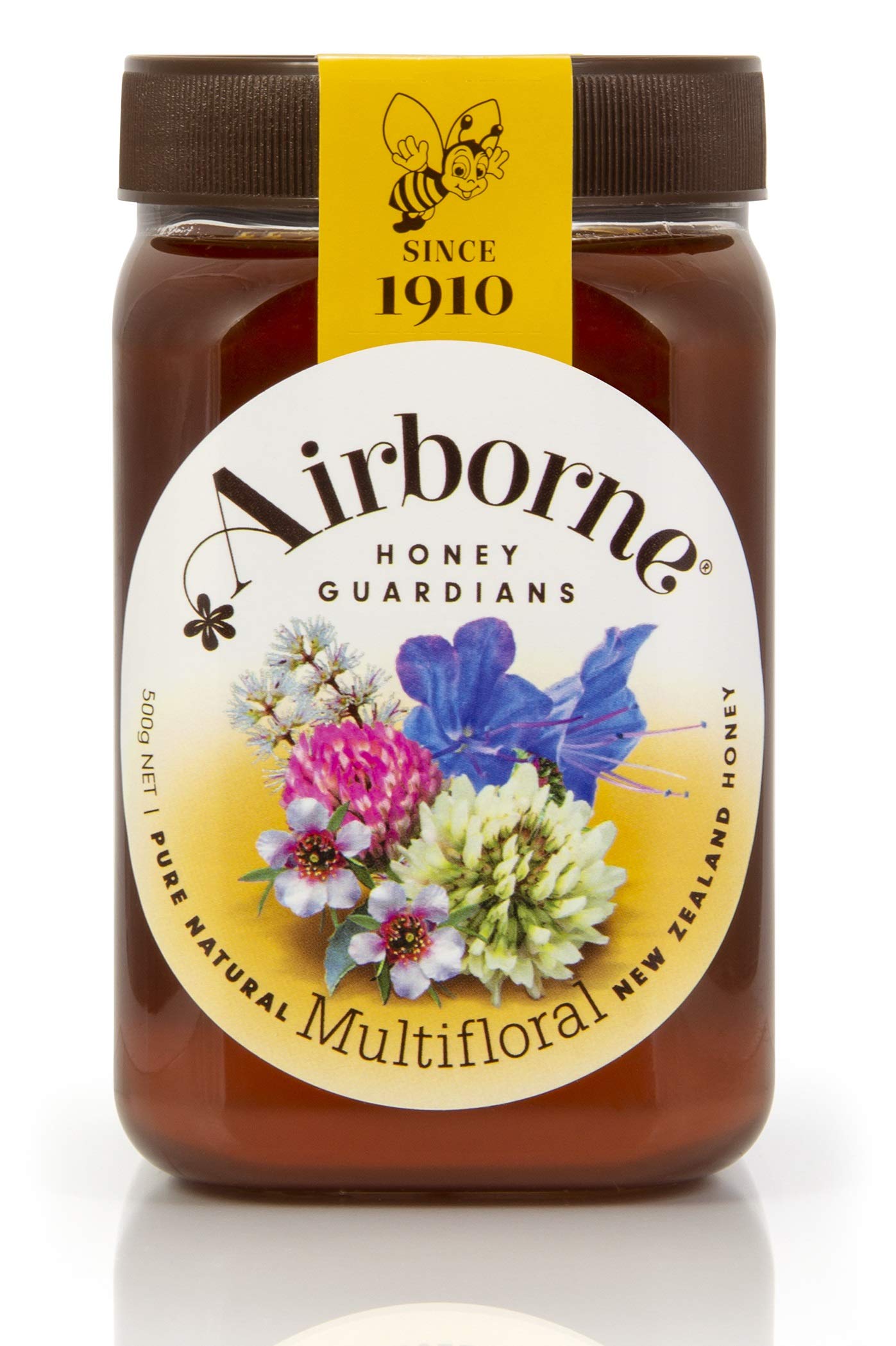 Airborne (New Zealand) Multifloral Honey 500g/1.1lbs