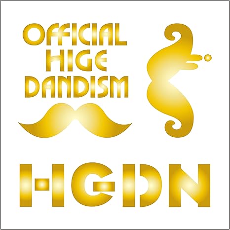 Amazon Official髭男dism ロゴ カッティングステッカーs 金 アイドル 芸能人グッズ 通販