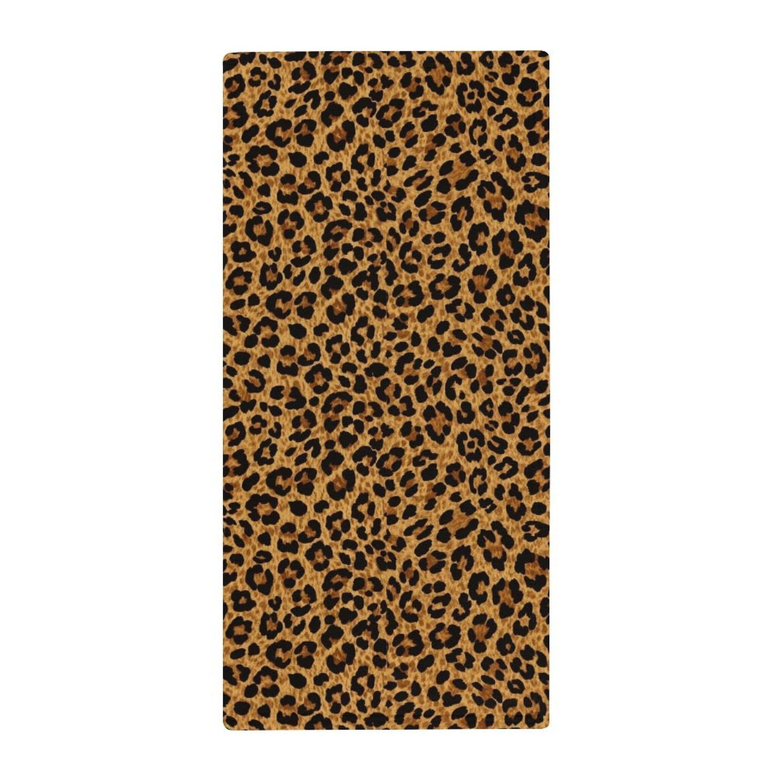Anceky Premium Absorbent Fingertip Towels, Cheetah Leopard Painting Lightweight Decorative Face Towels for Kitchen, Travel & Luxury Hotels