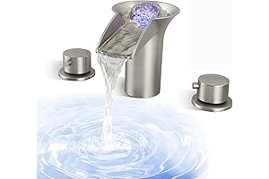 Crystal Ball LED Bathroom Faucet