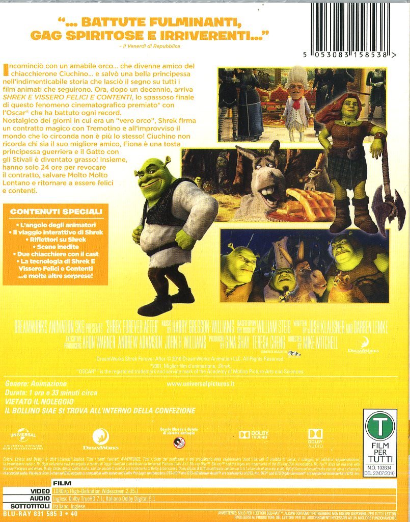 Shrek 4 (New Linelook)