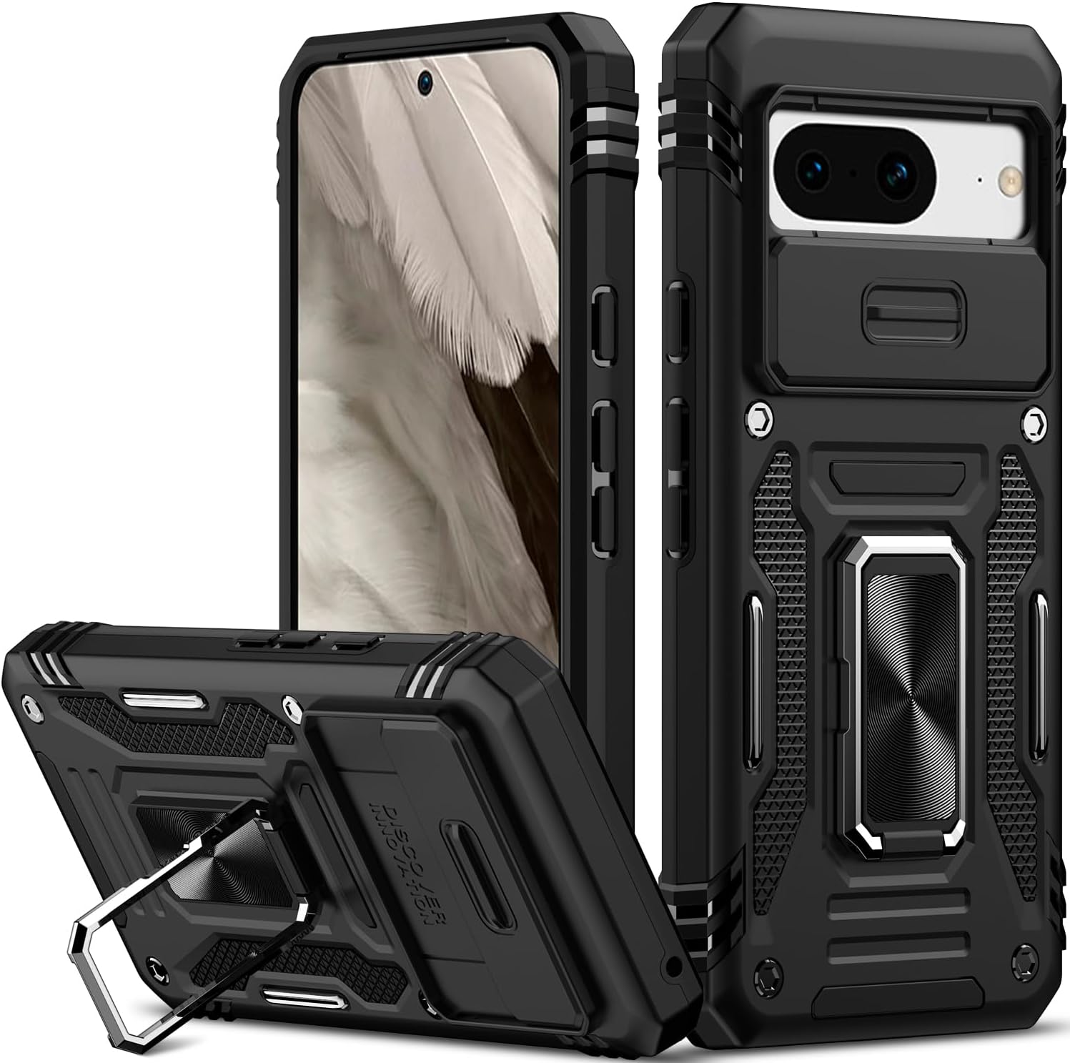Coque Google Pixel 10 Pro Avec Lanière - Silicone Transparent Rose, Corde PPM 1,5 M, Protection Anti-chocs, Trous D’accès Précis