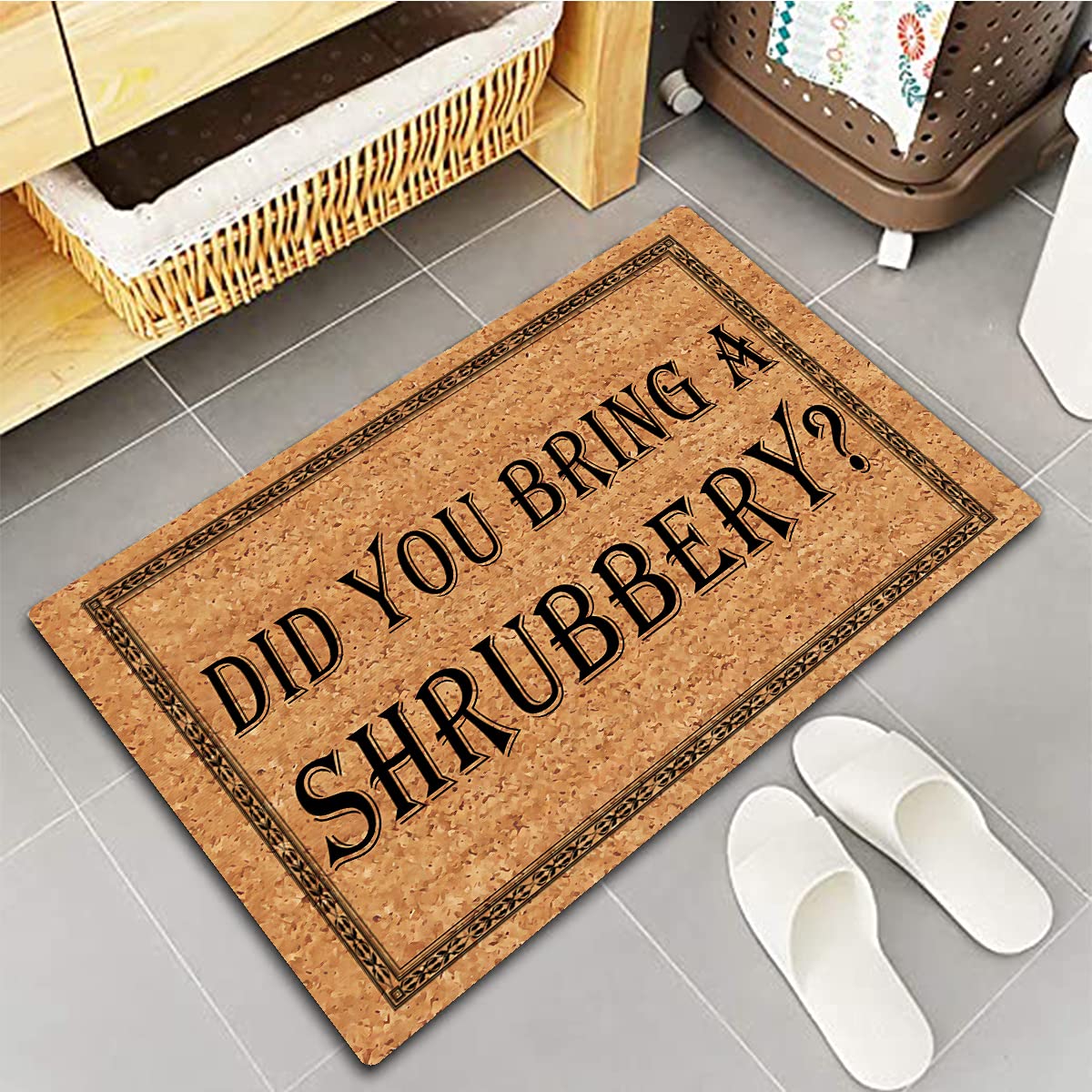 Zerbino Personalizzato ZHAO Con Retro Antiscivolo | 60x40 Cm Stampa Divertente Per Ingresso E Interni