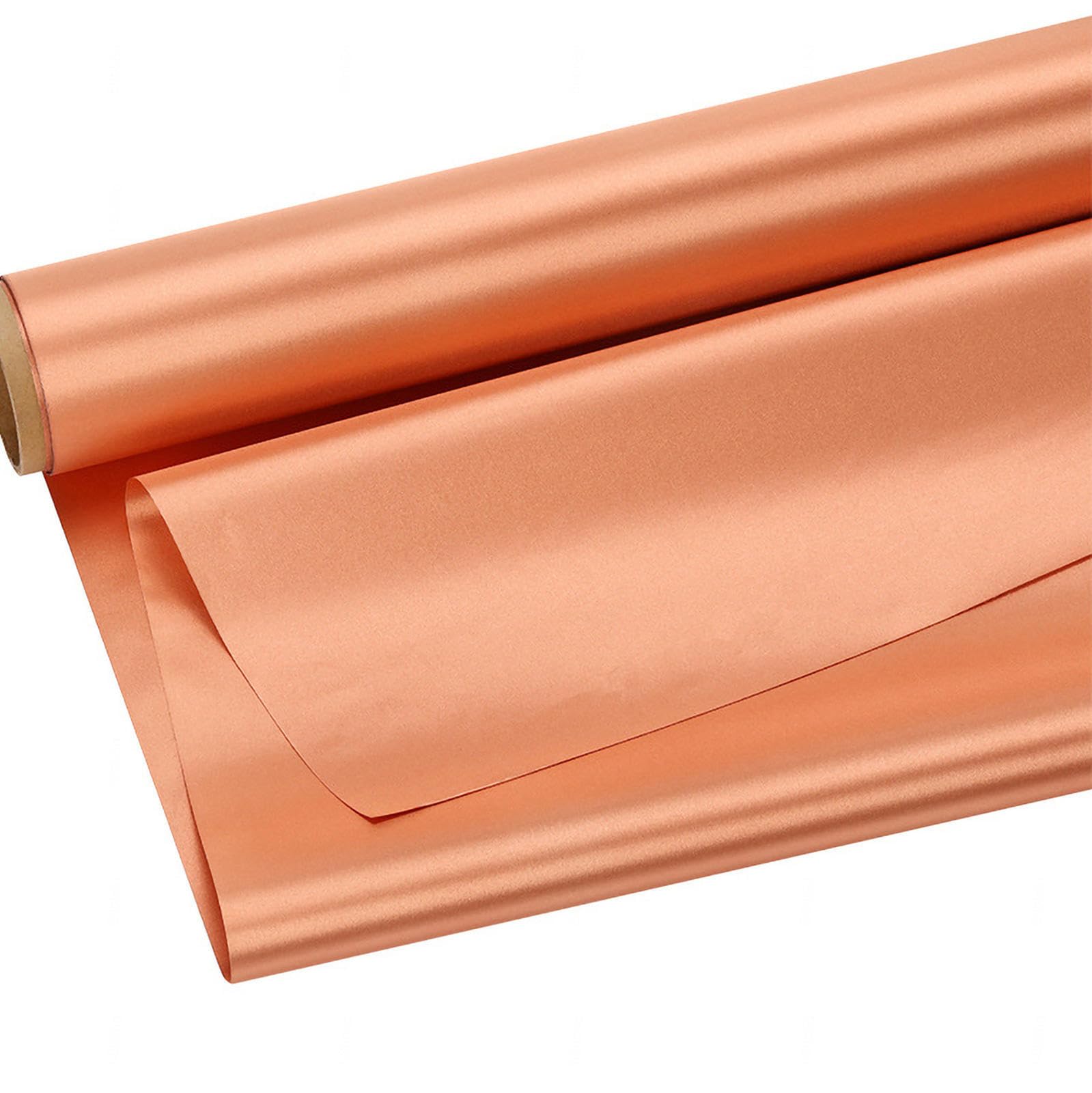 Tissu anti-interférence RFID doré 9m pour blindage électromagnétique DIY