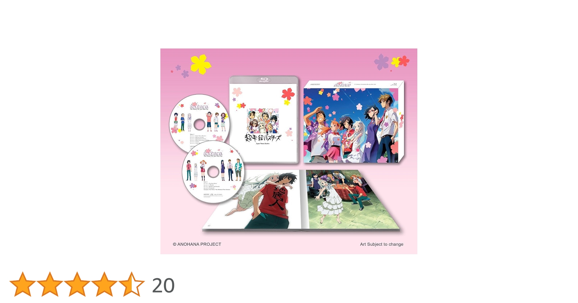 ⚪️hanahana➡　SONYBlu-ray ⚪️hanahana➡ SONYBlu-ray Anohana: The Flower We Saw That