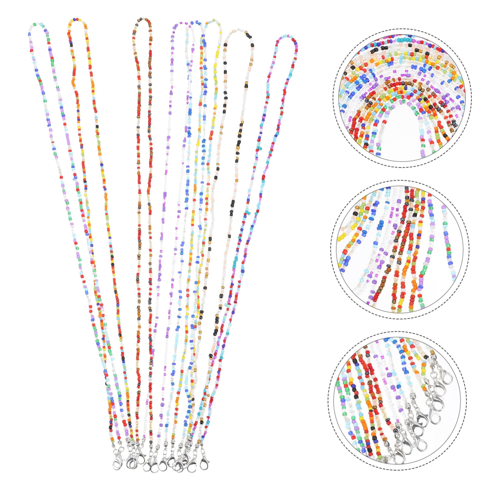 BESPORTBLE Catenelle Per Occhiali Colorate Per Occhiali E Sole Compatibili Con Diverse Montature Design Pratico E Facile Usare
