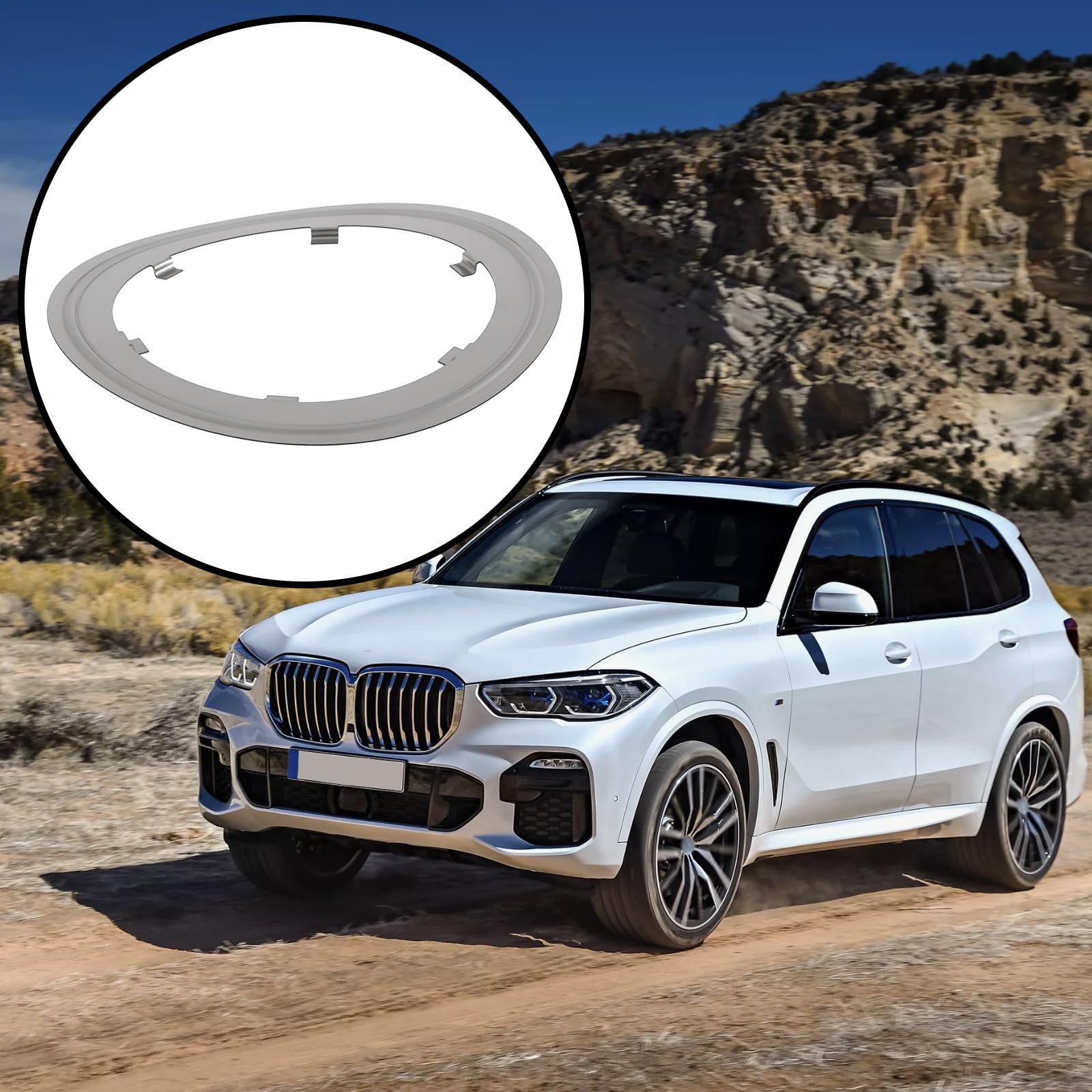 Guarnizione Condotto di Scarico Compatibile con BMW Serie 1 2 3 4 5 X1 X3 X5 F20 F21 E81 18308513651