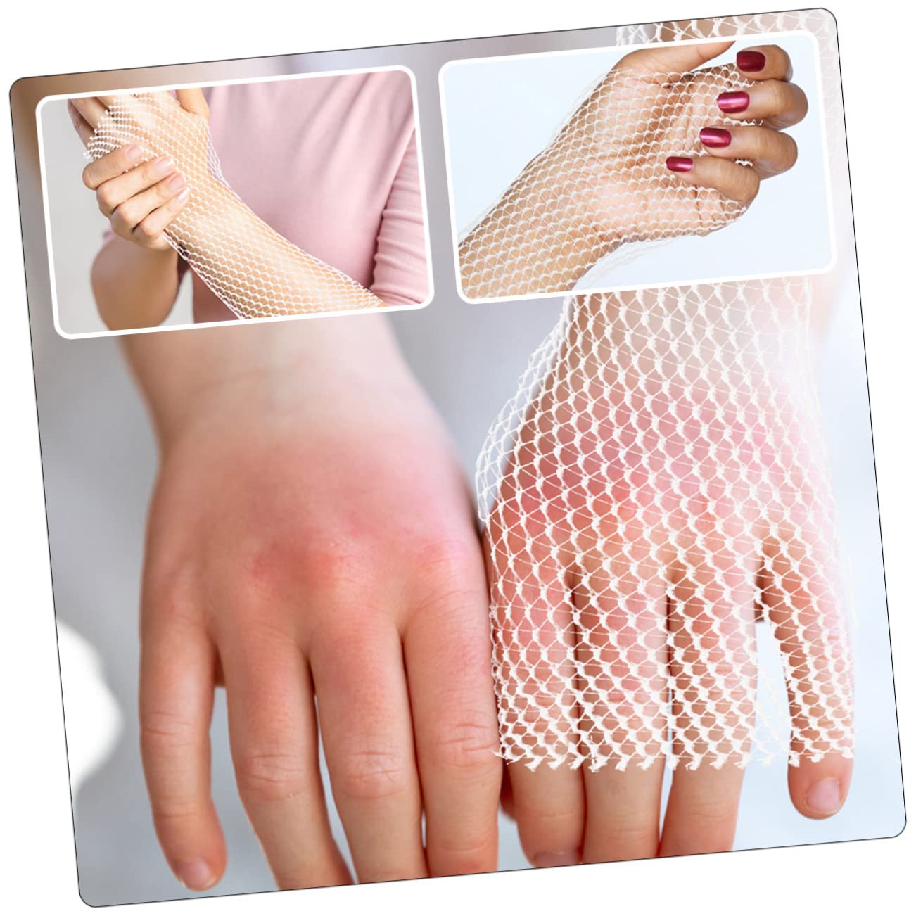 Balacoo First Aid Tapes Disassemble Manually Comfortable Breathable Elastic Bandage for Ankle Sprain Protection Outdoor Use