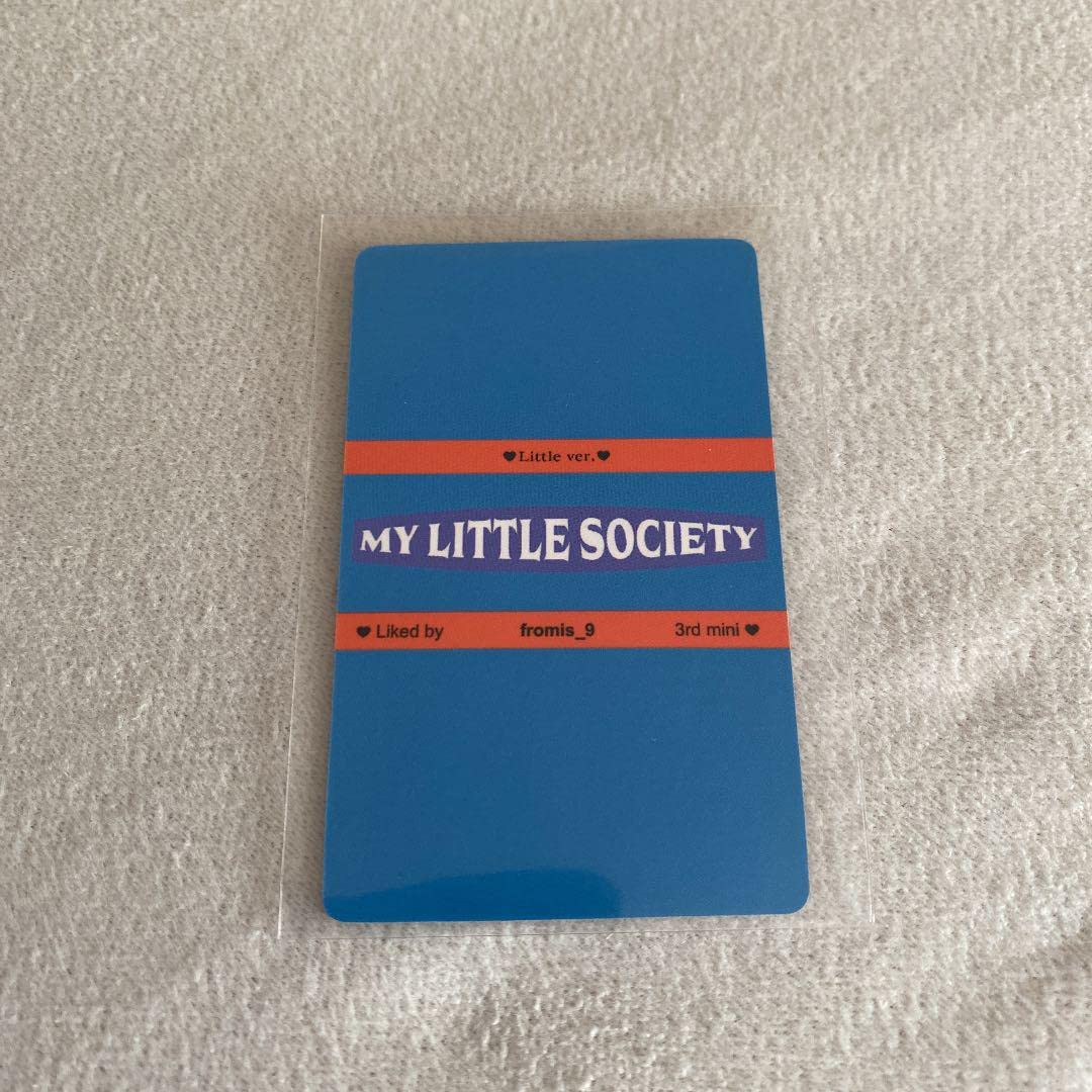 Amazon.co.jp: fromis_9 my little society チェヨン トレカ プロミス