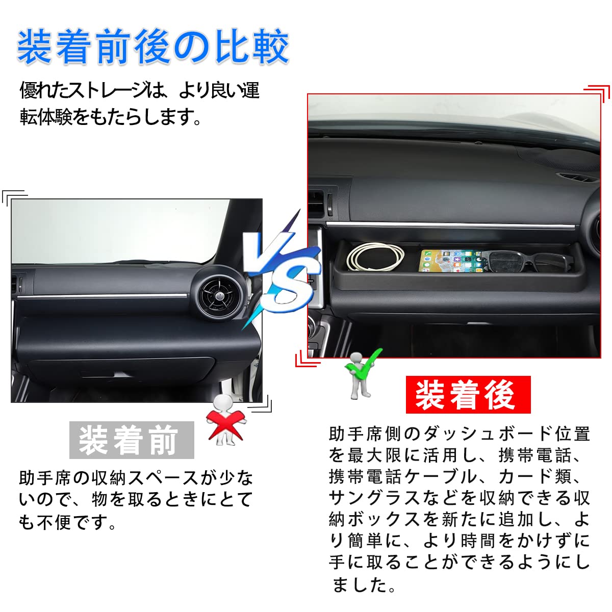 Amazon | DIYUCAR トヨタ GR86 ZN8 スバル BRZ ZD8 2022に対応 車の副