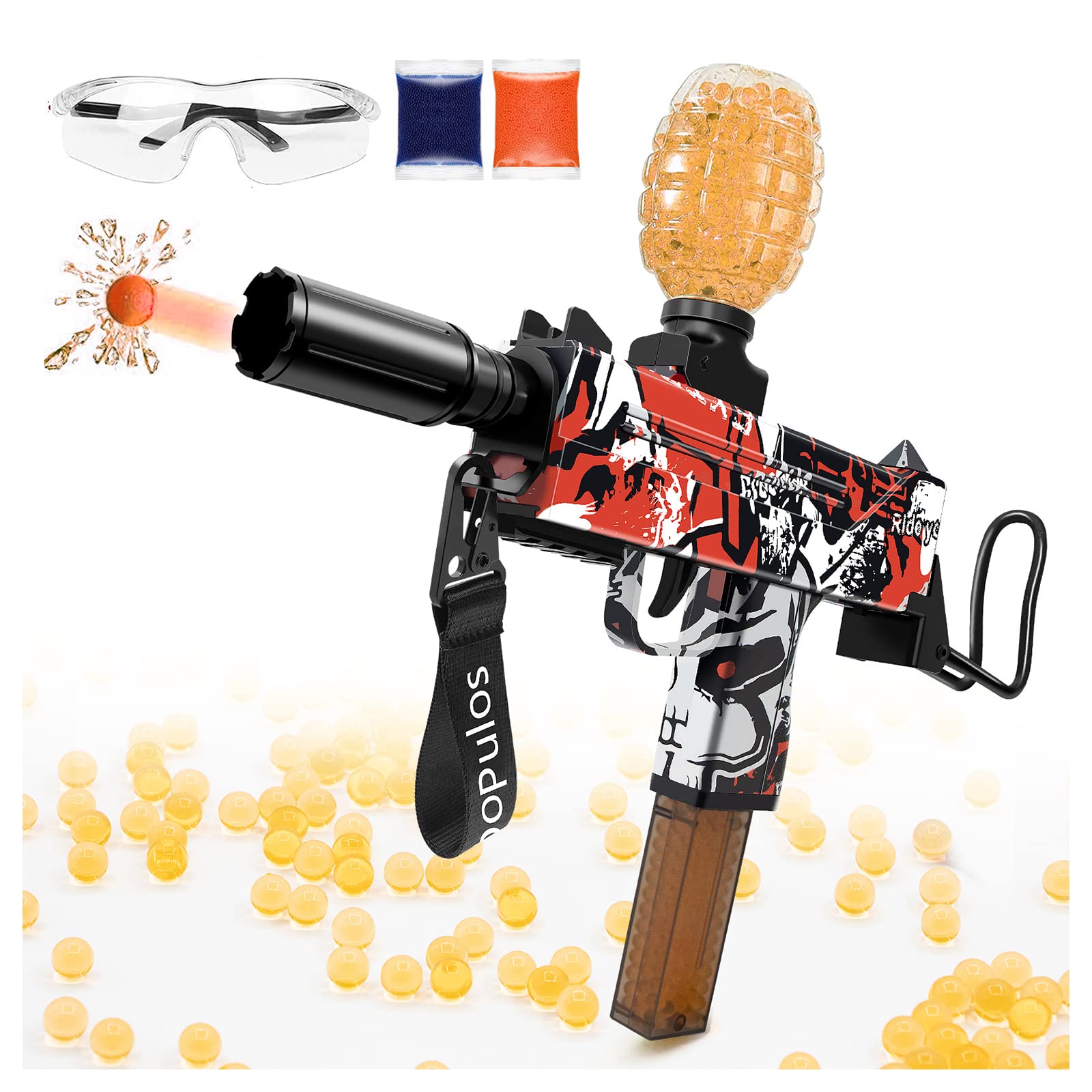Buy DoPulos Gel Blaster Gel Ball Blaster with 10,000 Gel Balls