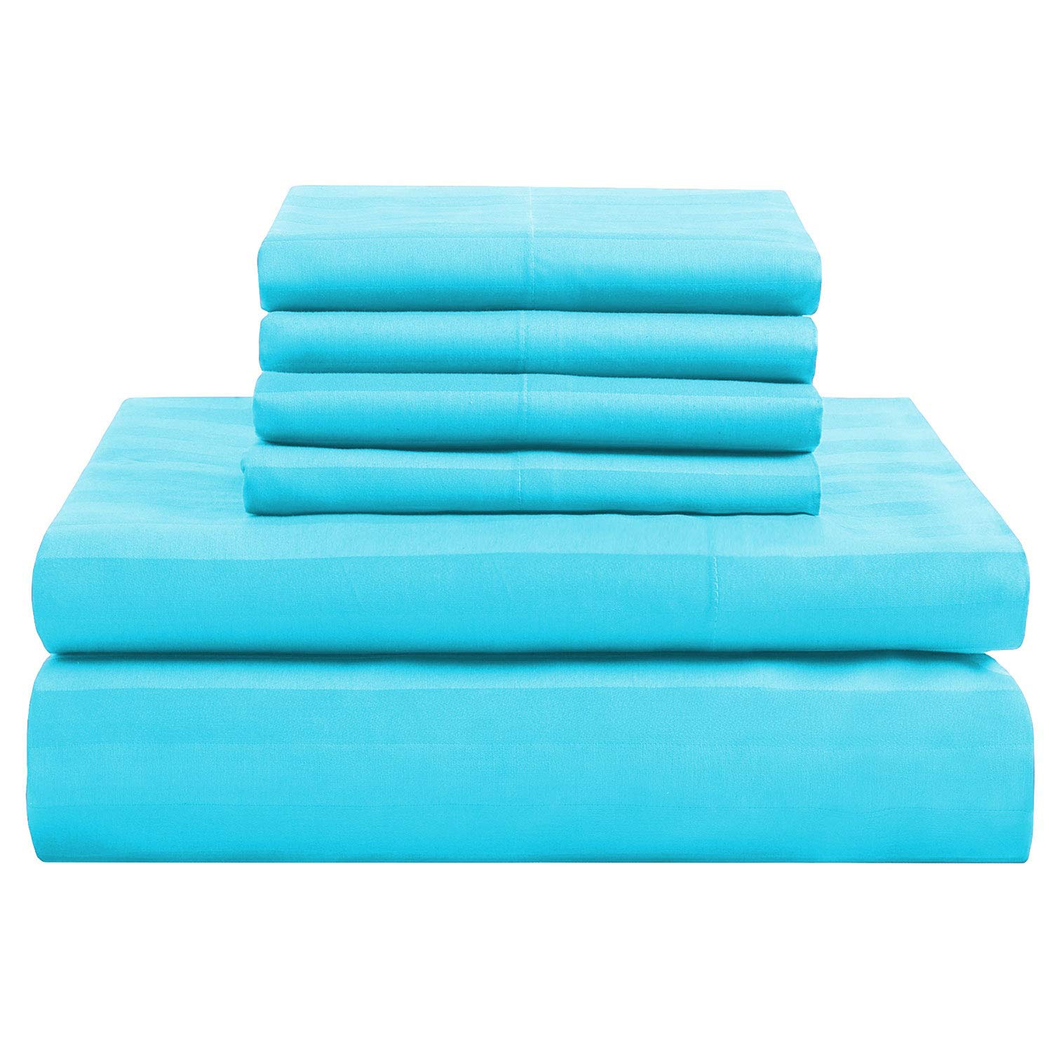 Parure de lit coton égyptien pour lit simple hypoallergénique et anti-transpiration
