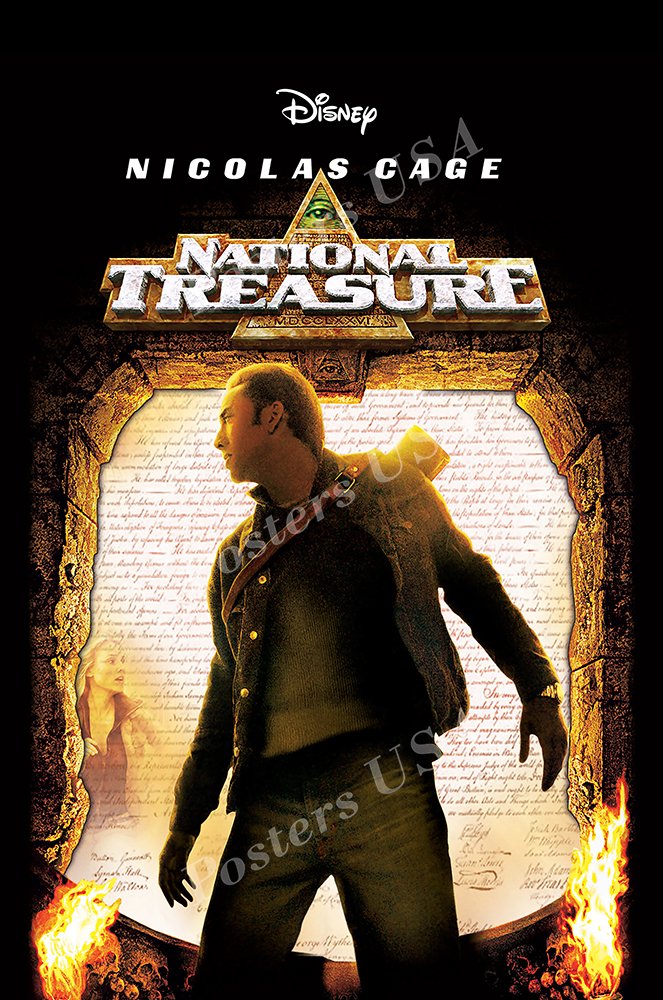 Amazon.co.jp: ポスターUSA – Disney 's国宝映画ポスター光沢仕上げ